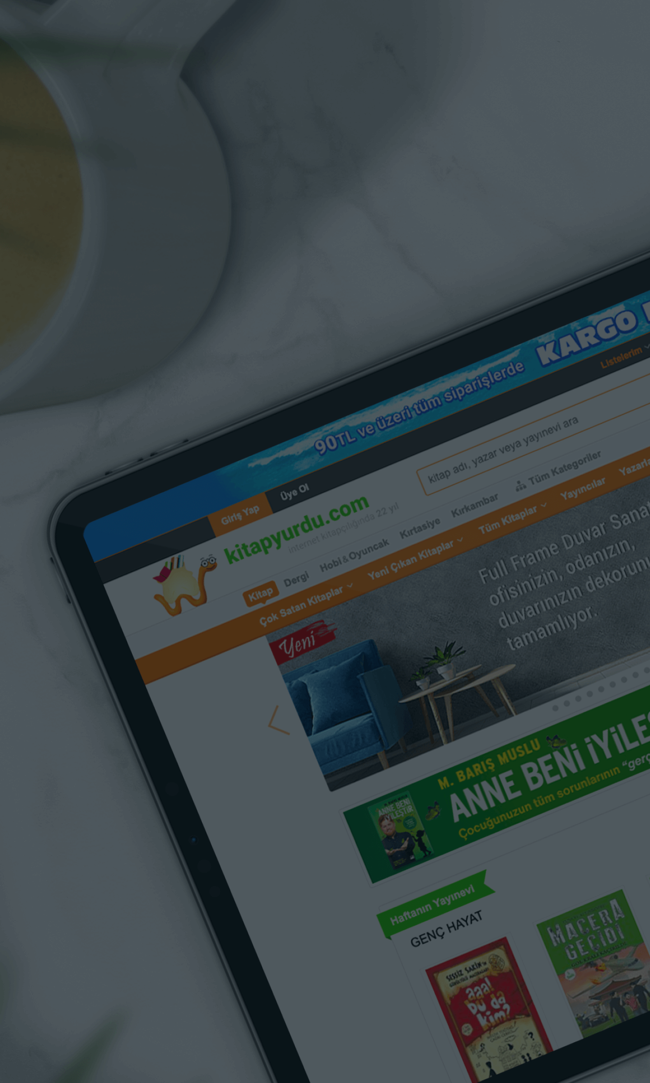 Kitapyurdu background