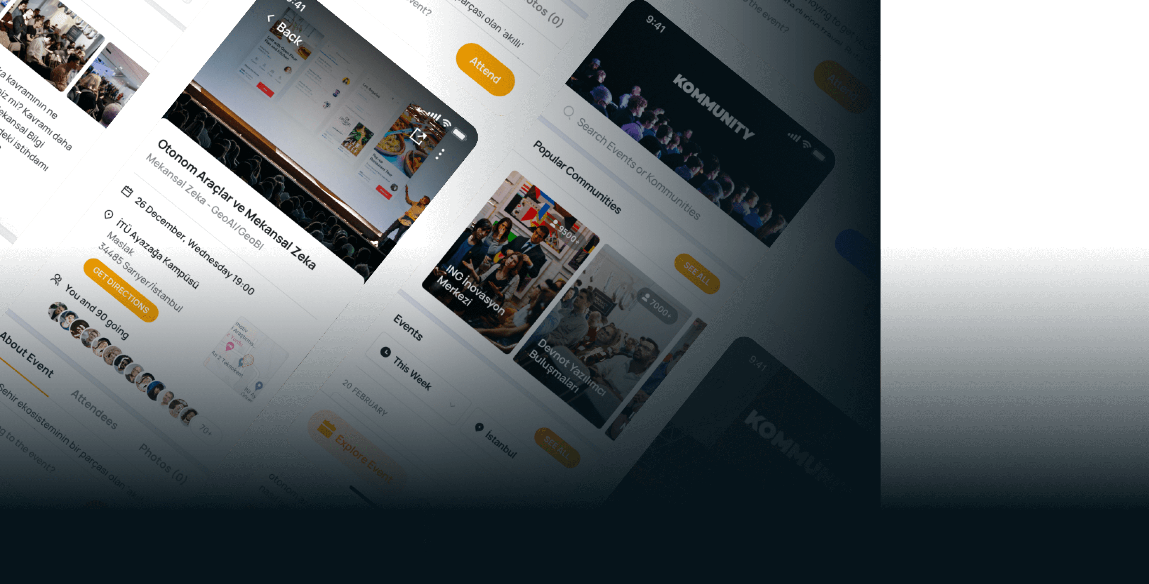 Kommunity background